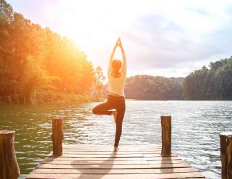 Yoga im Wellnessurlaub