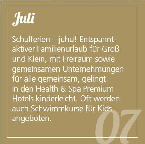 Health & Spa - Premium Hotels